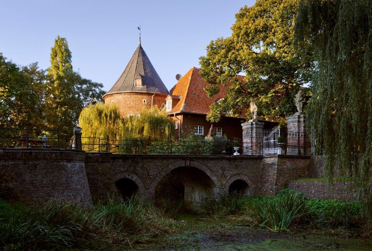 Ferienwohnung Rose Cottage am Niederrhein in Rees Die Seele baumeln lassen Exterior foto