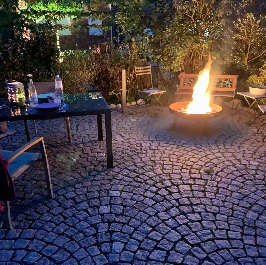 Ferienwohnung Rose Cottage am Niederrhein in Rees Die Seele baumeln lassen Exterior foto